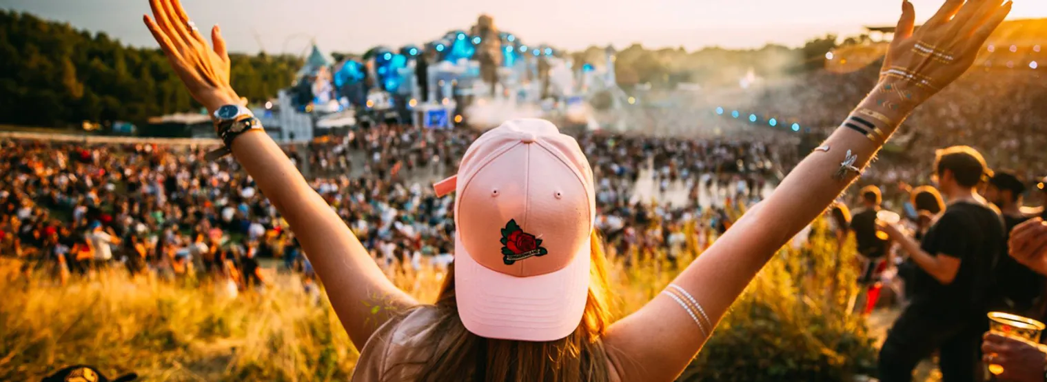 Girl At Festival